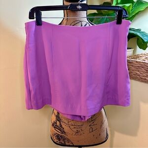 Jason Wu Orchid Lavender Skort Small